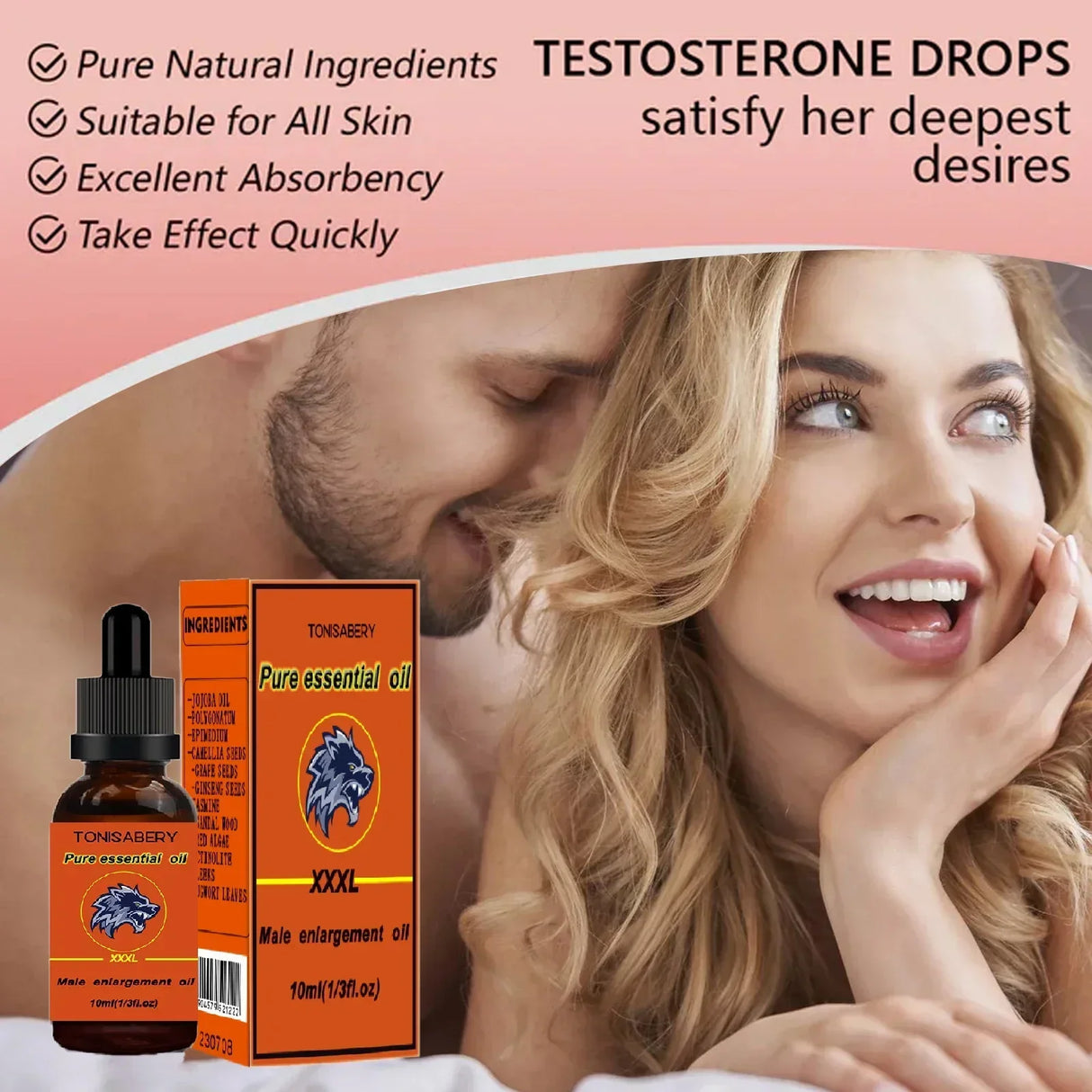 Penies Enlargement Oil Permanent Penies Growth Extender Thickening Enlarge For Men Big Dick Massage Increase Essential Oils Male