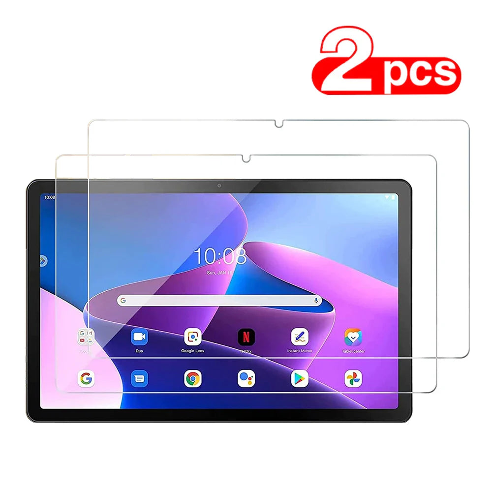 2 Pack Tablet Screen Protector For Lenovo Tab M10 Plus 3rd Gen 10.6 Inch Protective 2022 Anti Fingerprint 9H Tempered Glass Film