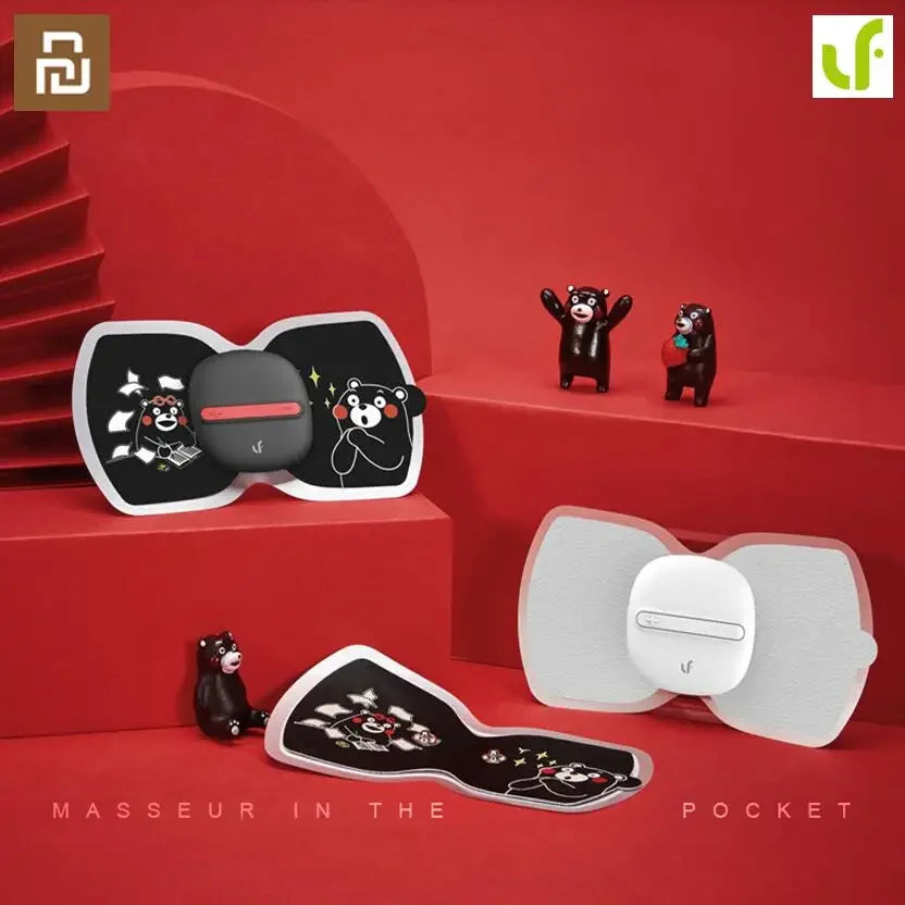 LF Leravan Electrical Full Body Relax Muscle Therapy Massager,Magic Touch massage stickers Kumamon edition