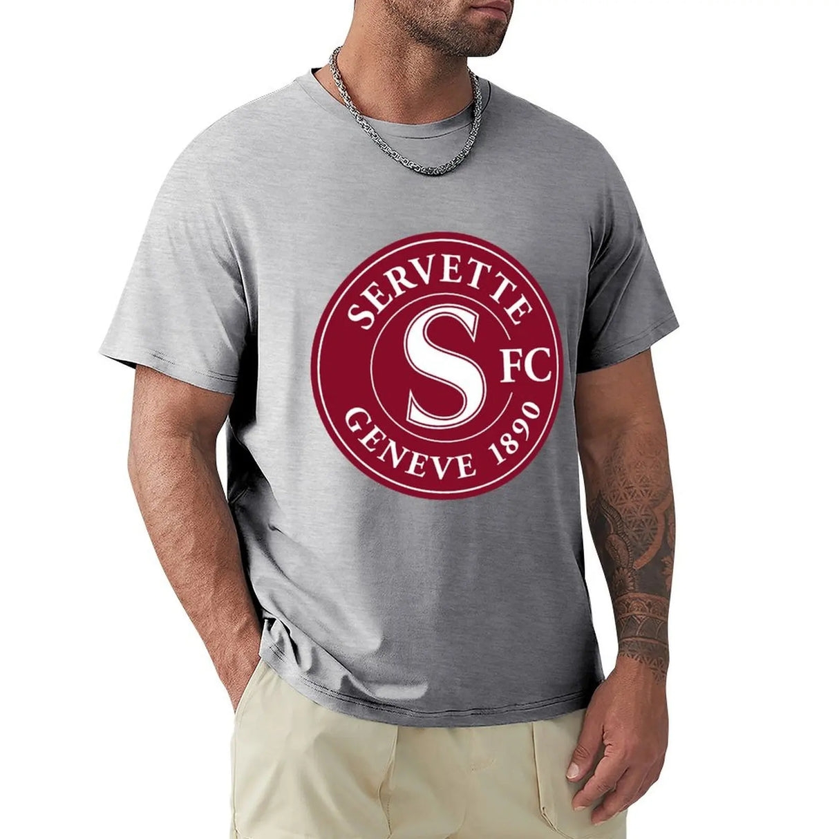 Servette Geneve 1890 T-shirt funnys sweat plain white t shirts men