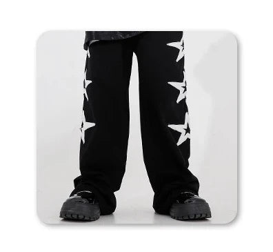 New Teenagers Kids Hip Hop Dance Costume Long Sleeve Tops Baggy Pants Boys Street Dance Wear Girls Jazz K-pop Performance Suit