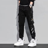 Hip Hop Cargo Pants Men Streetwear Cotton Joggers Fashion Sweatpants Male Casual Harem Trousers Summer Harajuku Pants Men Women