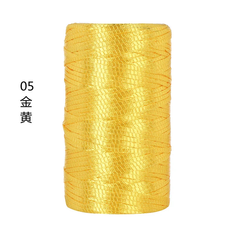 100g Summer Crochet Yarn 3mm Cord Line Hat Thread For Hand Knitting Diy Hat Shoe Shawl Bag