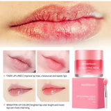 20g Lip Mask Night Sleep Exfoliator Maintenance Lip Balm Moisturizing Bleach Cream Fade Lip Lines Nourishing Care Cosmetic