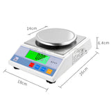 300/600/1000g Electronic Balance High Precision 0.01g Digital Electric Jewelry Gram Gold Gem Coin Lab Bench Balance Scale BT457B