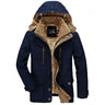 New Brand Thick Winter Parkas men Warm Cotton-Padded Jacket men Fleece With Fur parkas hombre invierno Plus Size 6XL 7XL