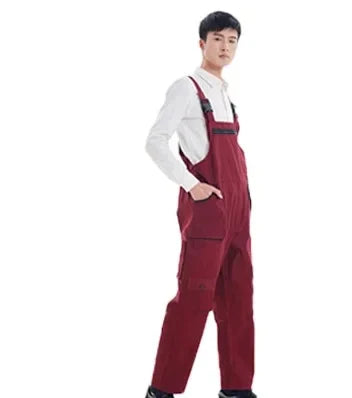 Work Overalls Uniform Men Working Coverall Welding Suit Car Repairman Suit Workshop Mechanic Work Clothes Work Jumpsuit Dungaree