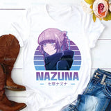 Yofukashi No Uta T Shirt Women Call of the Night Manga Tshirt Graphic Tee Cute Nanakusa Nazuna T-shirt Female Girls Tee Tshirt