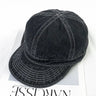 Short Brim Denim Baseball Caps for Men Summer Outdoor Leisure Visor Hats for Women Washed Cotton Hip Hop Casual Cap Unisex