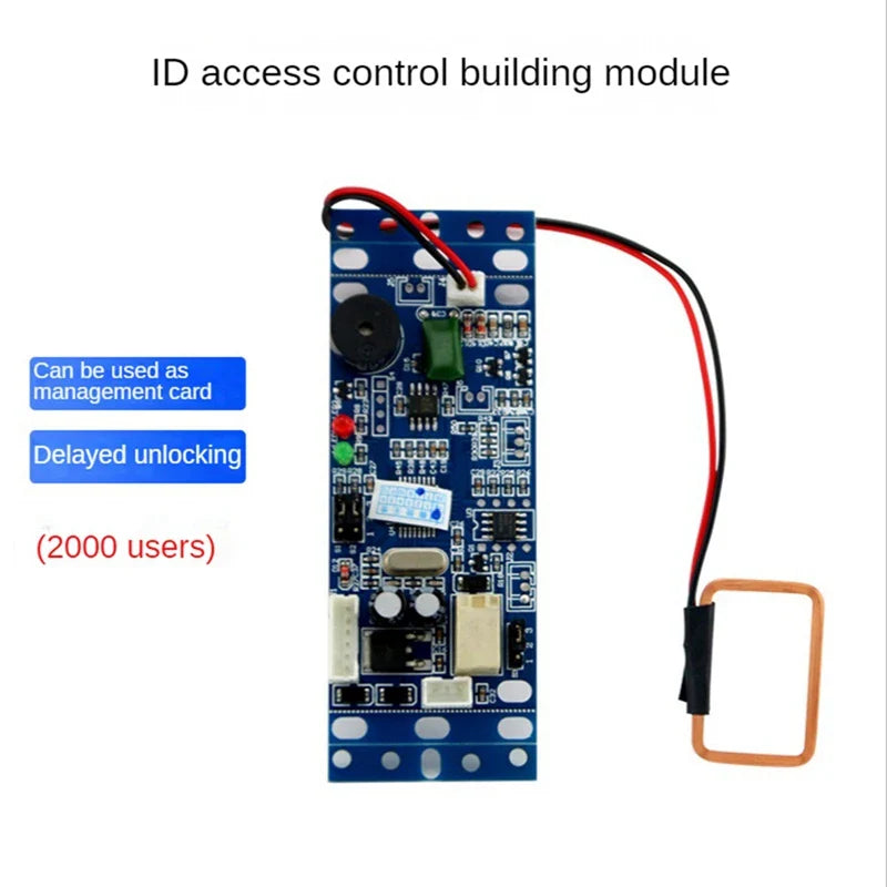 9-12V 125Khz ID RFID Embedded Access Control System Board ID Module With Wg26 In Interface