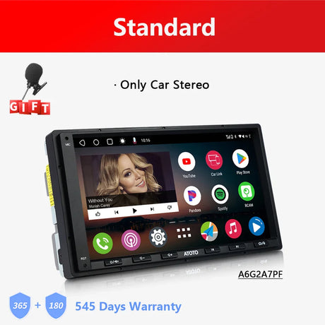 ATOTO A6 PF Universal 7 Android Car Stereo Double 2Din Multimedia Player Wireless Carplay Screen Display Android Bluetooth Radio