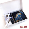 Luxury Tie Set Gift Box For Men Paisley Floral Silk Neck Tie Pocket Squares Cufflinks Tie clips Set Formal Wedding Party Ties