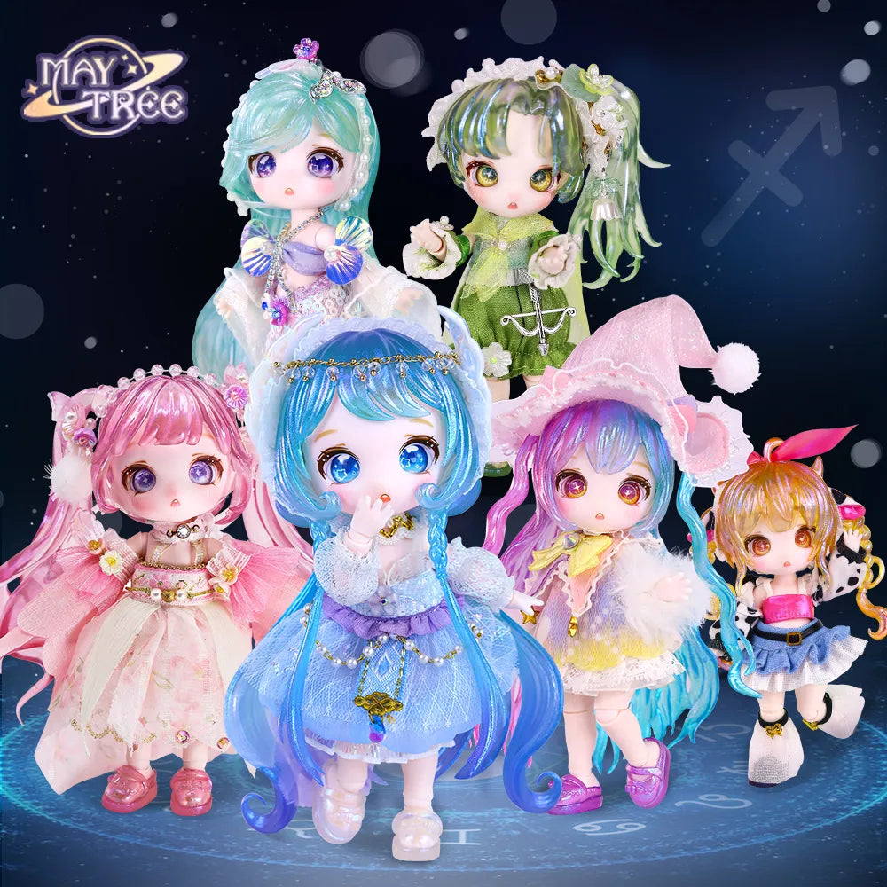 DBS Dream Fairy BJD OB11 doll MAYTREE 13 ball joints of the main constellation series of cute animal collectible free stand SD