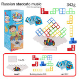 Fun Balance Stacking Building Blocks Board Game For Kids Balance Exercise Adults Friends Team Dorm Family Game Night Party