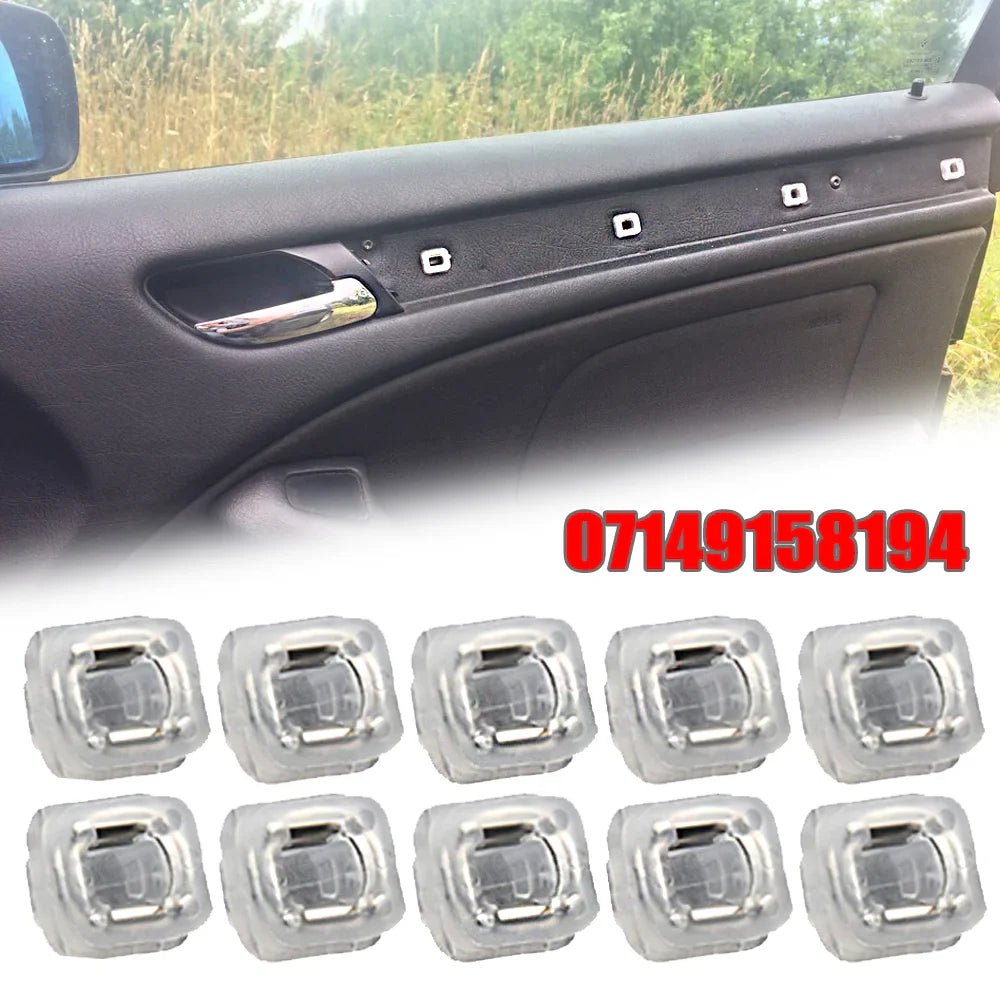 Car Door Interior Dashboard Dash Trim Moulding Clips For BMW 3 Series E46 E90 E91 E92 E93 X3 X5 E53 Auto Retainer Grommets