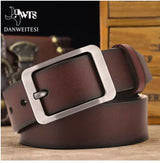 Men Belt Male High Quality Leather Belt Men Male Genuine Leather Strap Luxury Pin Buckle Fancy Vintage Jeans Free Shipping