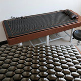 Natural Germanium Cushion Health Heated Jade Nice Bottom Pad Health Care Fu stone Heat Mat 70cmX160cm