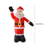 2.4M Christmas Inflatable Outdoor Doki Toy with LED Light Santa Claus Christmas Decoration Navidad Natal Xmas Props Home Decor