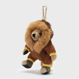 Doll Teddy Bear Backpack Cartoon Limb Rotation Cashmere Wool Bag Ornament Car Keychain