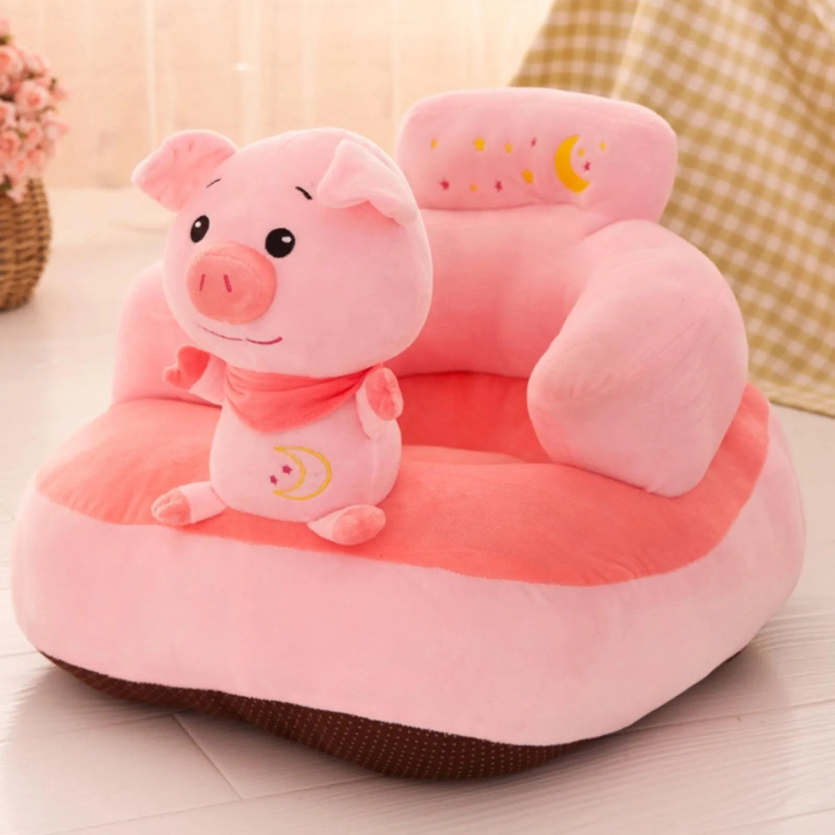 Cartoon Animals Baby Support Sofa Chair Baby Support Floor Seat Cartoon Animals h Seat Cushions for Office Chairs Gel