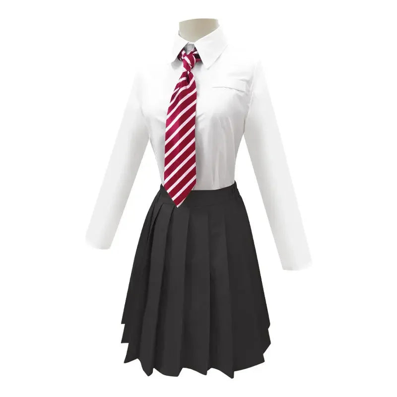 Costume Japanese JK Skirt Dressup Carnival CALL OF THE NIGHT Asai Akira Halloween Cosplay Anime Games Novelty