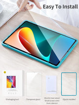 SmartDevil Tempered Glass for Xiaomi Mi Pad 6 11 inch Pad 5 5Pro 12.4 inch Tablet 9H Screen Protector HD Anti Blue Ray with Tool