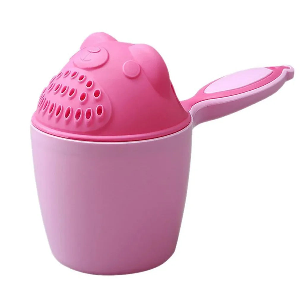 Baby Bath Caps Toddle Shampoo Cup Children Bathing Bailer Baby Shower Spoons Child Washing Hair Cup Kids Bath Tool Baby Goods