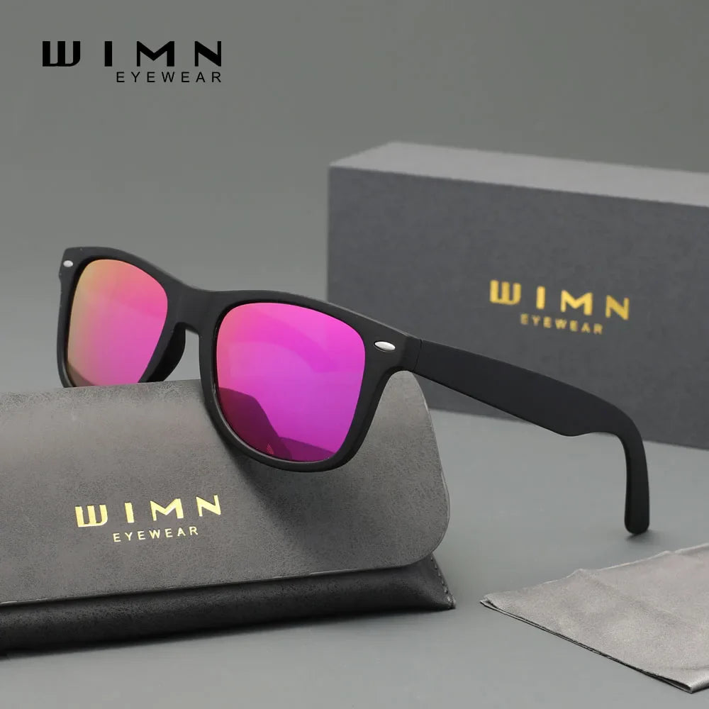 Genuine WIMN New Sports Polarized Men‘s Sunglasses Male Sun Glasses For Men Fishing Driving Glasses UV400 Unisex