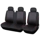 1+2 Red Seat Covers Car Seat Cover for Transporter For Renault Master 3 For jumpy from 2008 to 2016 For 2004 Renault Master 2