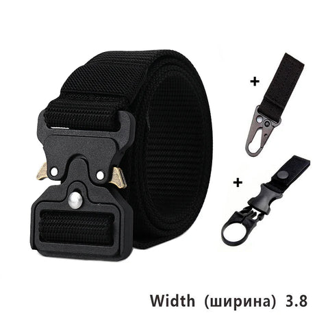 Mens belts Outdoor Hunting Canvas Belt For Men Multi-Function Buckle Nylon Belt Marine Corps Canvas belt for men