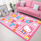 Keeppley Kitty Animation Derivatives Crystal Velvet Mat Home Floor Decoration Living Room Anti-Skid Carpets