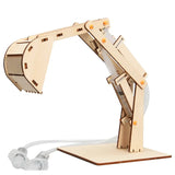 Excavator DIY Technology Production Hydraulic Students Scientific Experiment Materials Science Education Learning Toys