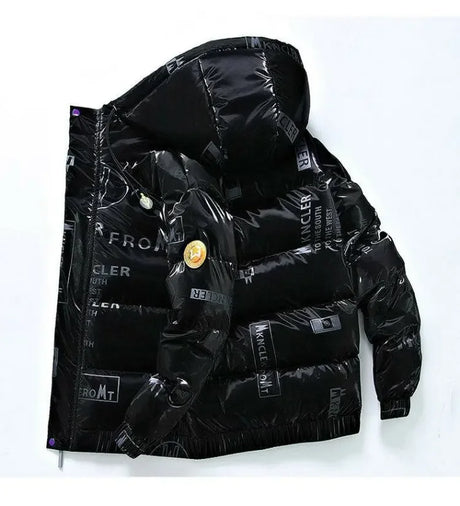 Men's autumn and winter jacket white duck down jacket, short version,Korean top fashion youth hooded sweater high-quality jacket