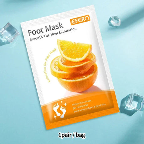 Foot Mask Exfoliating Anti Drying Cracking Heel Peeling Pedicure Socks Dead Skin Remover Spa Moisturizing Feet Lavender Mask