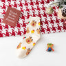 4 Pairs/Lot Children Girls Socks Christmas Socks For Kids Cotton 2-12Years Comfortable Toddler Leg Warmers Boys Long Socks