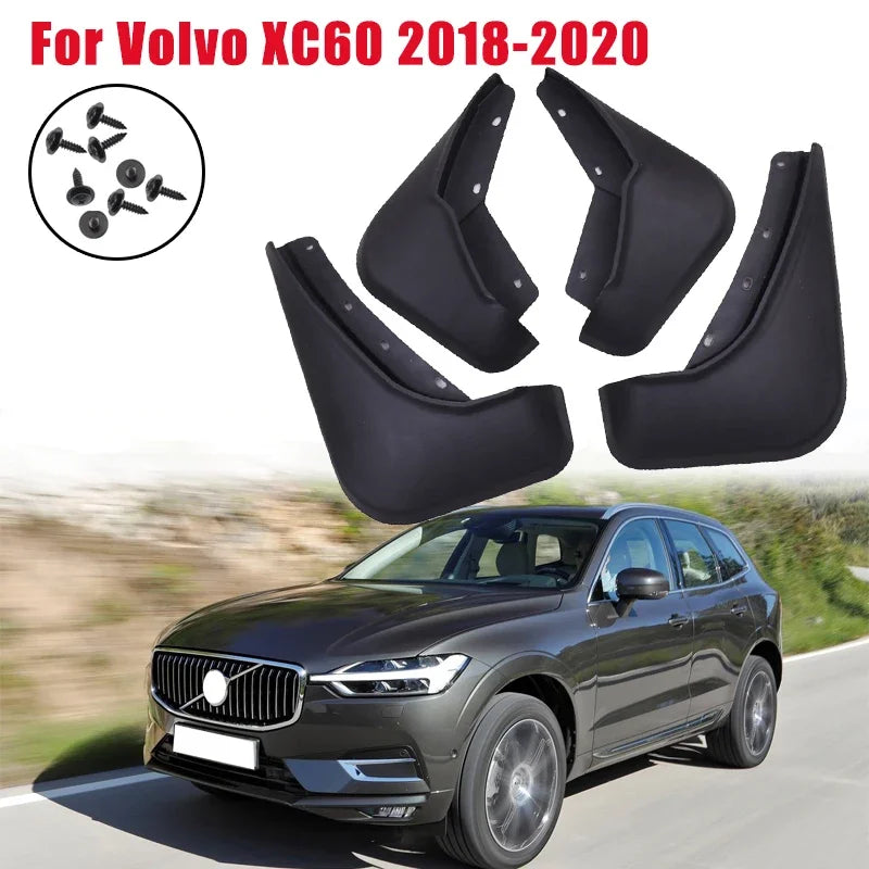 Car Mudguard For Volvo XC60 2018 2019 2020 Front Rear Splash Guards Mudflaps Mud Flap Mudguards Car Accessories Fender Flares