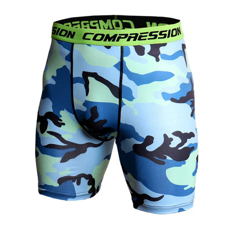 Men Running Shorts Summer Camo Sportswear Male Short Pants Muscle Gym Fitness Sport Tights Workout Training Compression Shorts