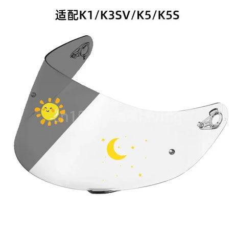 Motorcycle Helmet Visor for K1 K3SV K5 Moto Helmet Shield Accessories Motorcycle Anti-scratch Wind Shield