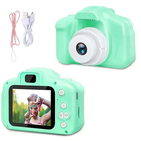 Children Toys Camera Digital Vintage Camera Kids Projection Video Camera Outdoor Photography 32GB Gift For Kids