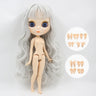 ICY DBS Blyth Doll Joint Body 30CM BJD Toy White Shiny Face and frosted Face with Extra Hands AB and Panel 1/6 DIY Fashion Doll