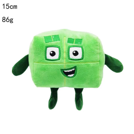 14-30cm Cartoon number Plush Doll Toy Educational Stuffed Movie TV number Toys Kids Gift early childhood education doll