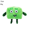 14-30cm Cartoon number Plush Doll Toy Educational Stuffed Movie TV number Toys Kids Gift early childhood education doll