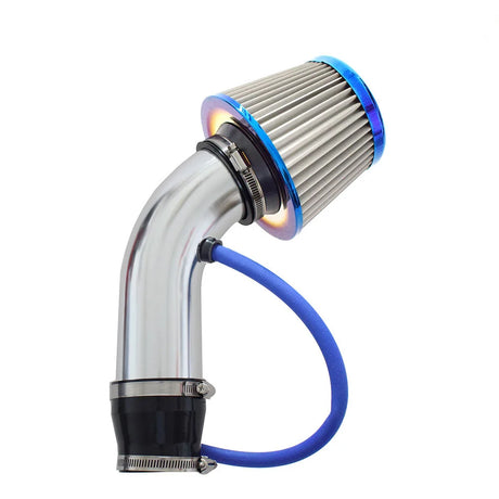 3 inch 76MM Universal Car Automobile Racing Air Intake Filter Aluminum Pipe Power Flow Kit