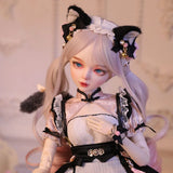 1/3 BJD Doll 60cm Girl New arrival gifts for girl Doll With Clothes Change Eyes Dolls Cat Best Gift for children Beauty Toy