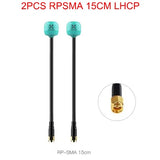 2PCS Foxeer Lollipop 4 Plus 4+ FPV Antenna 5.8G 2.6Dbi Omni Mini Antenna RHCP LHCP SMA MMCX UFL For RC FPV Racing Drone