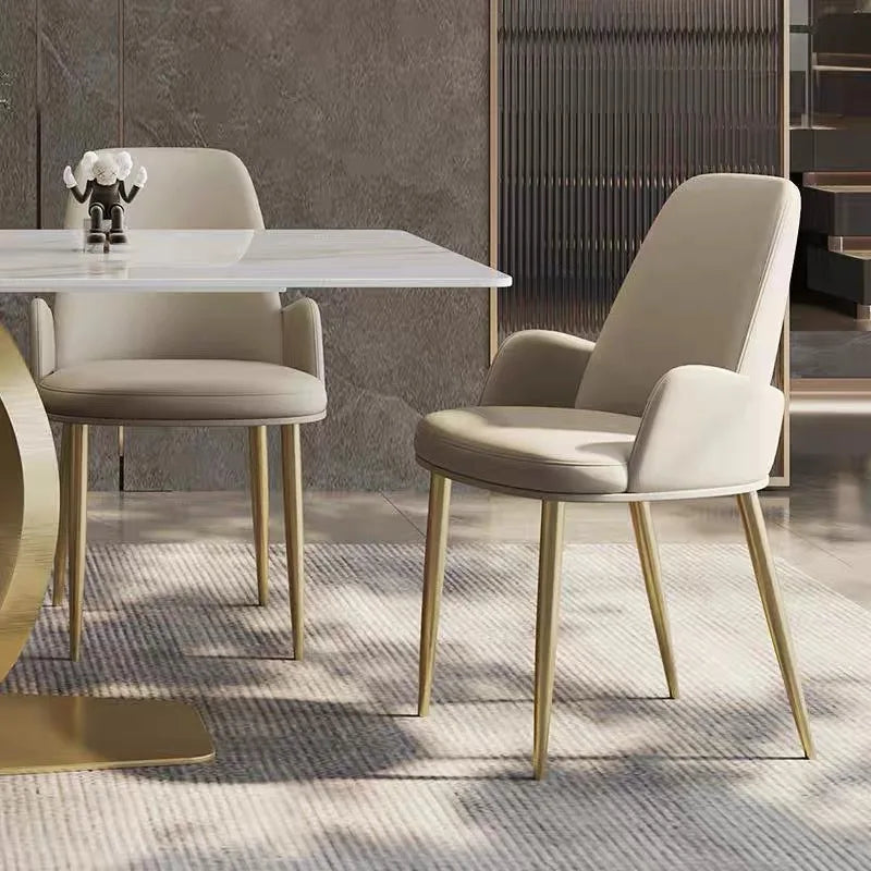 Luxury Dining Chairs Nordic Designer Kitchen Office Design Chair Kids Modern Accent Chaises Salle Manger Restaurant Furiture