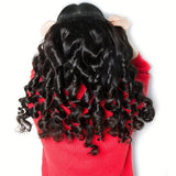 12A Loose Wave Hair Bundles With Frontal Human Hair Bundles With Frontal Brazilian Hair Weaving With 13X4 Lace Hair Extensions