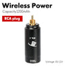 Wireless Tattoo Kit Complete Rotary Tattoo Machine Pen RCA Connectoer Tattoo Power Supply Portable Battery for Tattoo Body Art