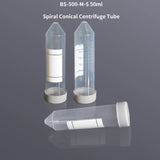 25Pcs Biosharp 50ml Screw Top Centrifuge Tube Sterile Experimental Equipment Teaching Supplies Life Science Test Tube