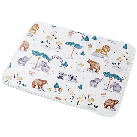 Diaper Changing Pad Baby Nappy Change Mat Cover for Newborn Infant Toddler Boy Girl Reusable Portable Waterproof Stroller Sheet